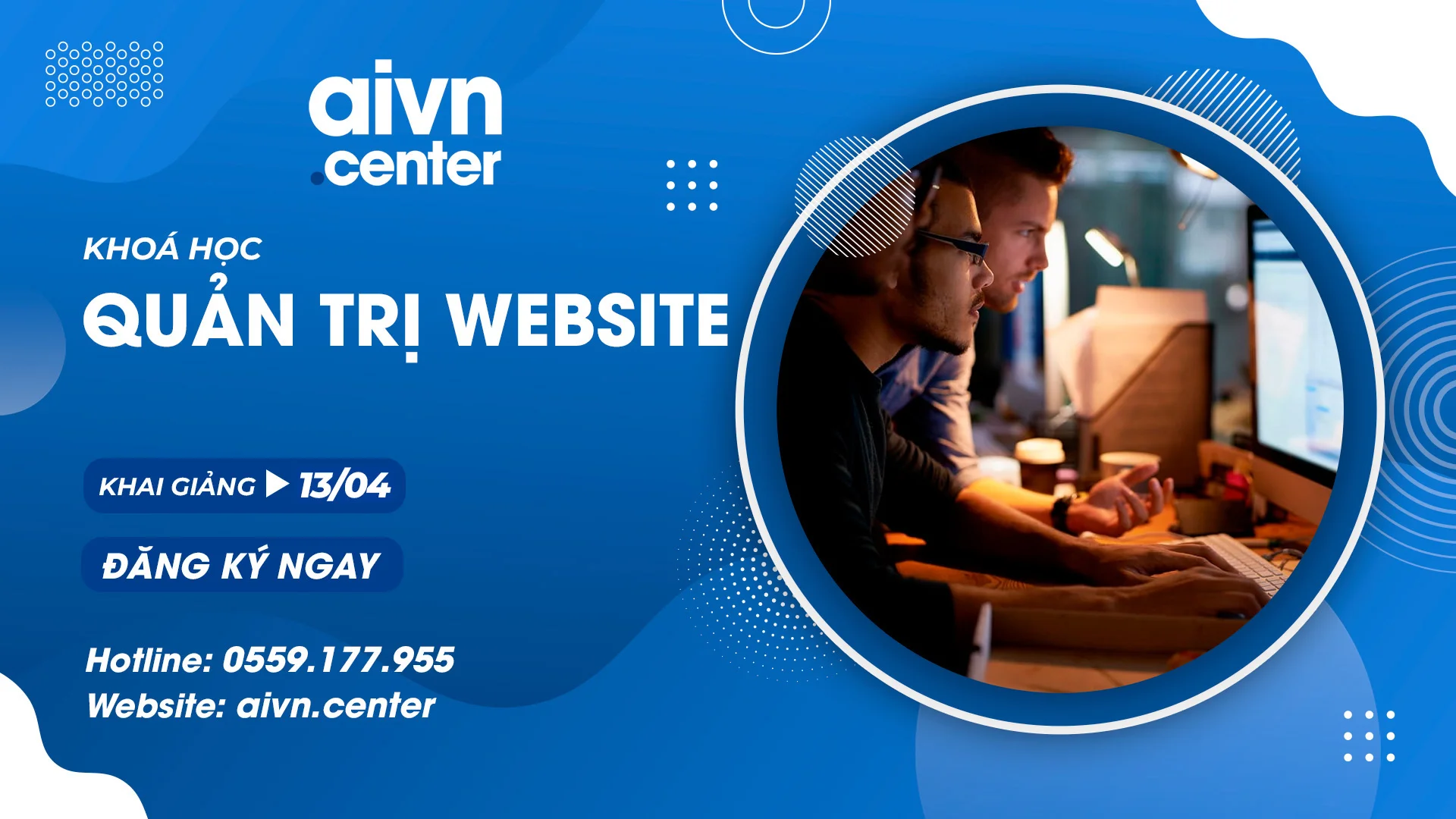 Khoá học Quản trị website 2026