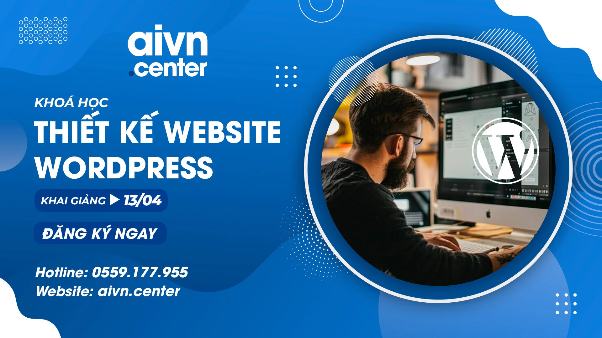 Khoá học Thiết kế website WordPress 2026